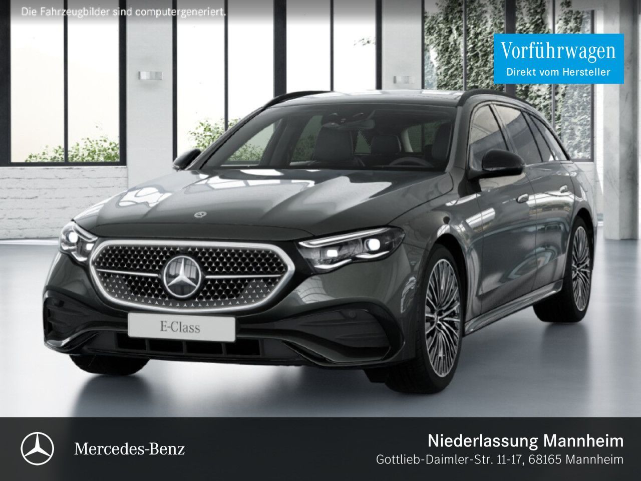 Mercedes-Benz E 300 e T Hybrid Edition AMG-Line Fahrass 360°
