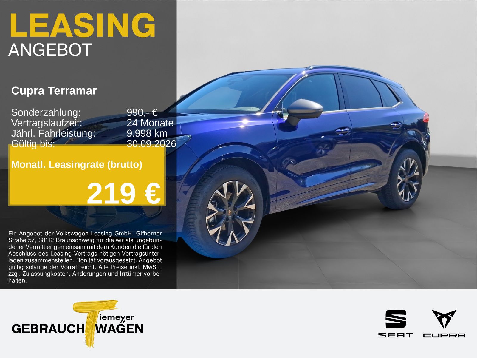 Cupra Terramar 1.5 eTSI SIDE-ASSIST HEAD-UP eSITZE