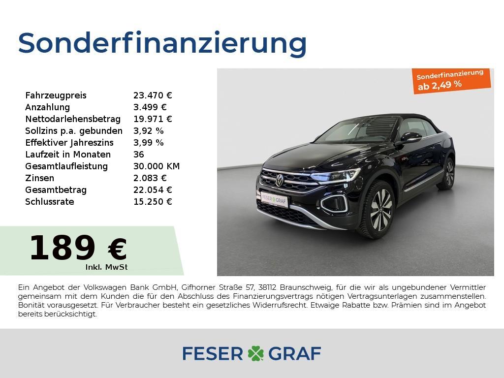 Volkswagen T-Roc Cabrio GOAL 1.0 TSI RFK Navi SHZ LED ACC
