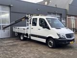 Mercedes-Benz Sprinter 513 CDI 130pk DC Autokran Hiab 17T AHK - Mercedes-Benz Sprinter 513 cdi