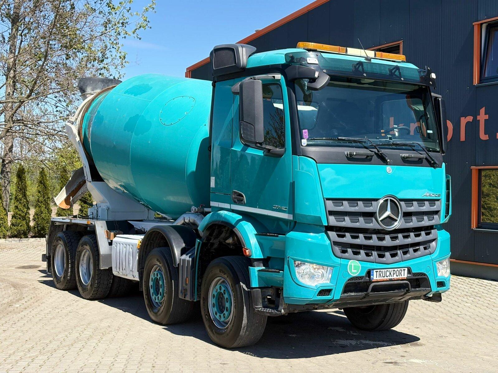 Mercedes-Benz AROCS 3740 8x4 Betonmischer EUROMIX 10 m³