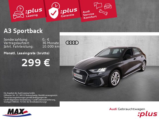 Audi A3 Sportback 35 TDI S-LINE LED+KAMERA+AHK+VC+APP