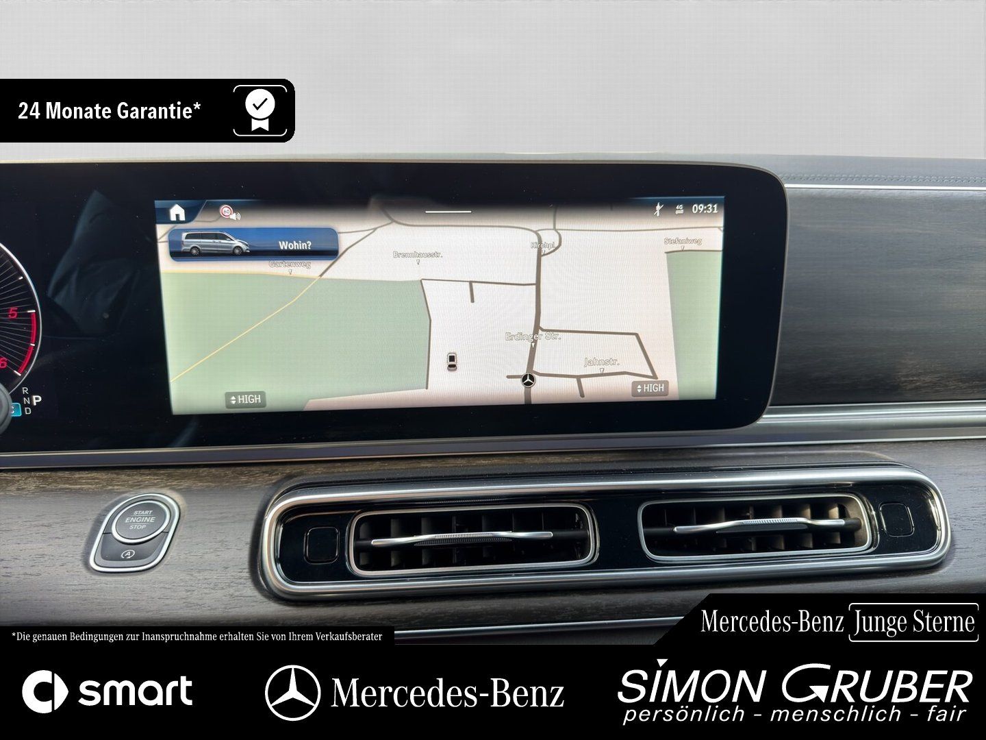 Fahrzeugabbildung Mercedes-Benz V 300 d Avantgarde Extra lang 8Sitze Burm AHK