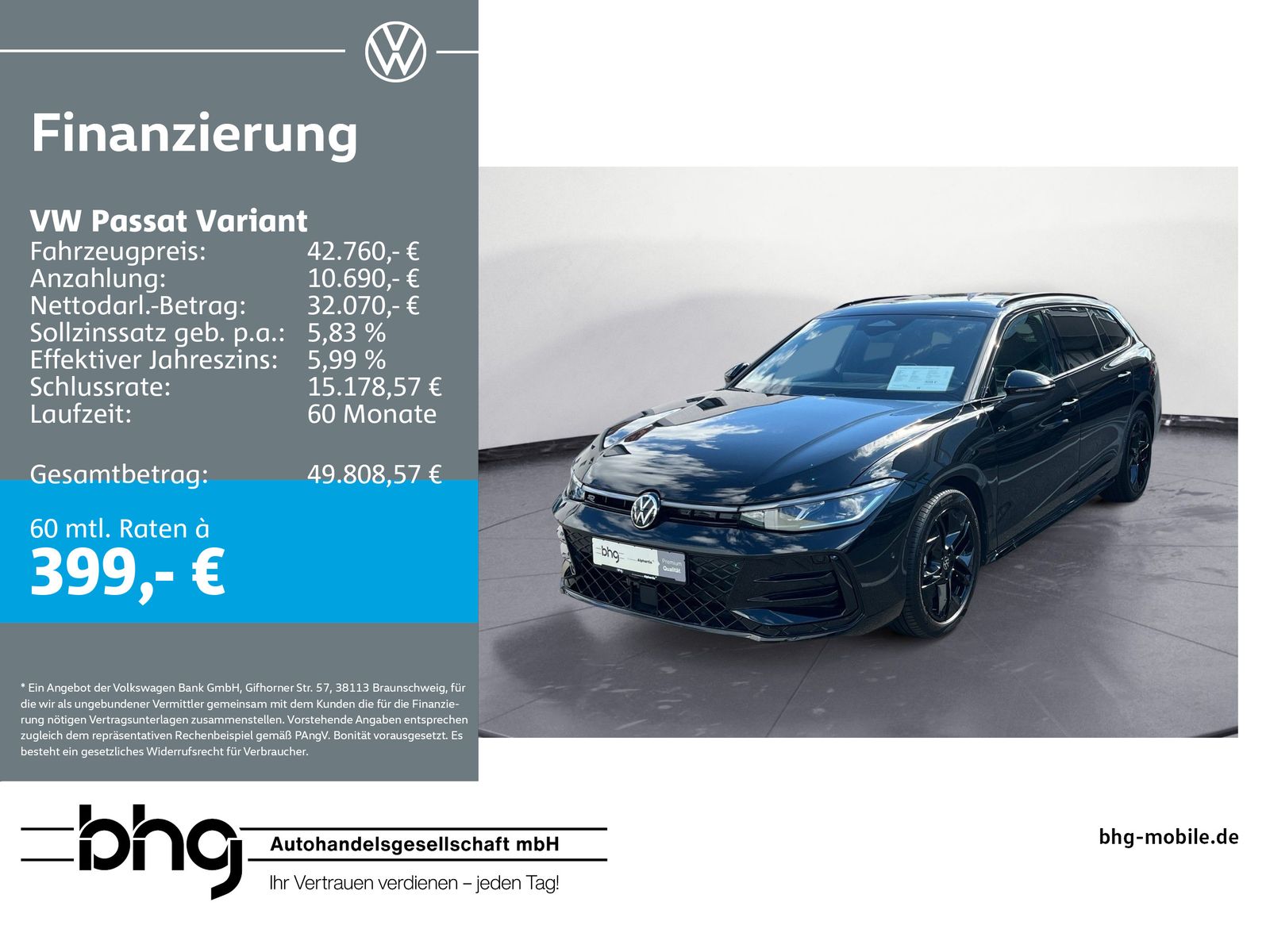 Volkswagen Passat Variant 2.0 TDI DSG 4motion R-LINE