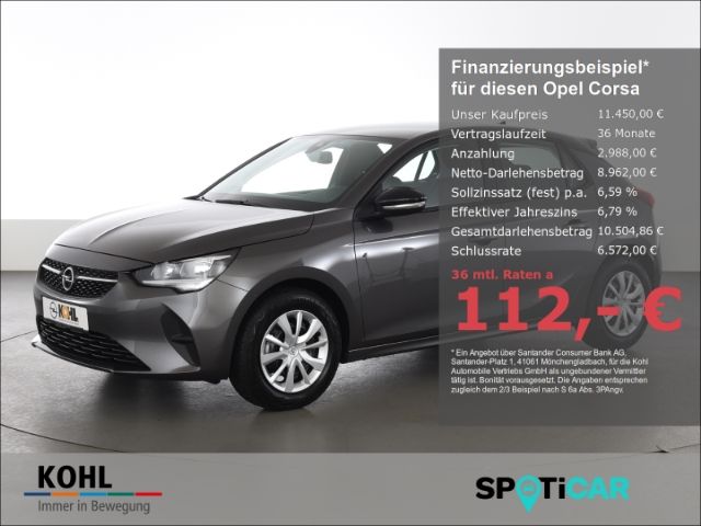 Opel Corsa F Edition 1.2 Klima Tagfahrlicht PDC DAB