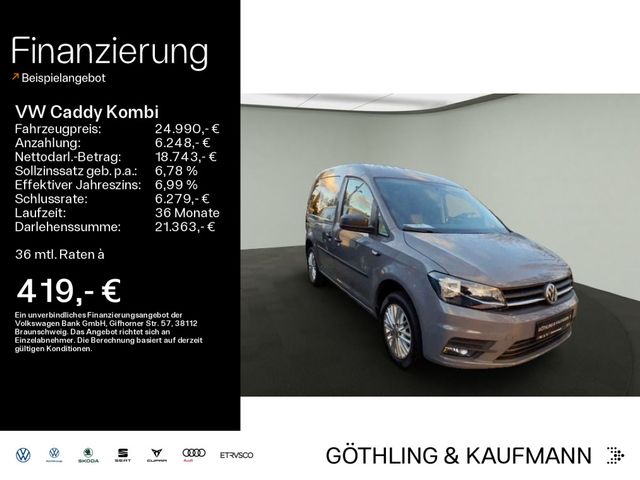 Volkswagen Caddy Kombi 1.4 TSI DSG Basis*Navi*Radio*SHZ*