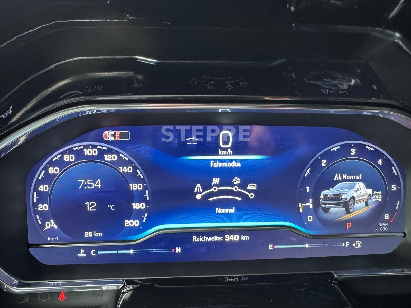 Chevrolet 2025 Silverado ZR2 6,2V8 Crewcab Tech-Pack. AHK