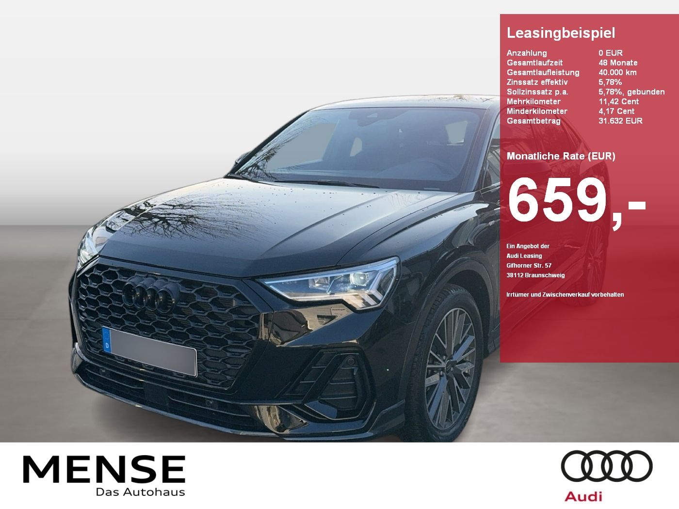 Audi Q3 Sportback S line 35 TDI S tronic LED|SONOS