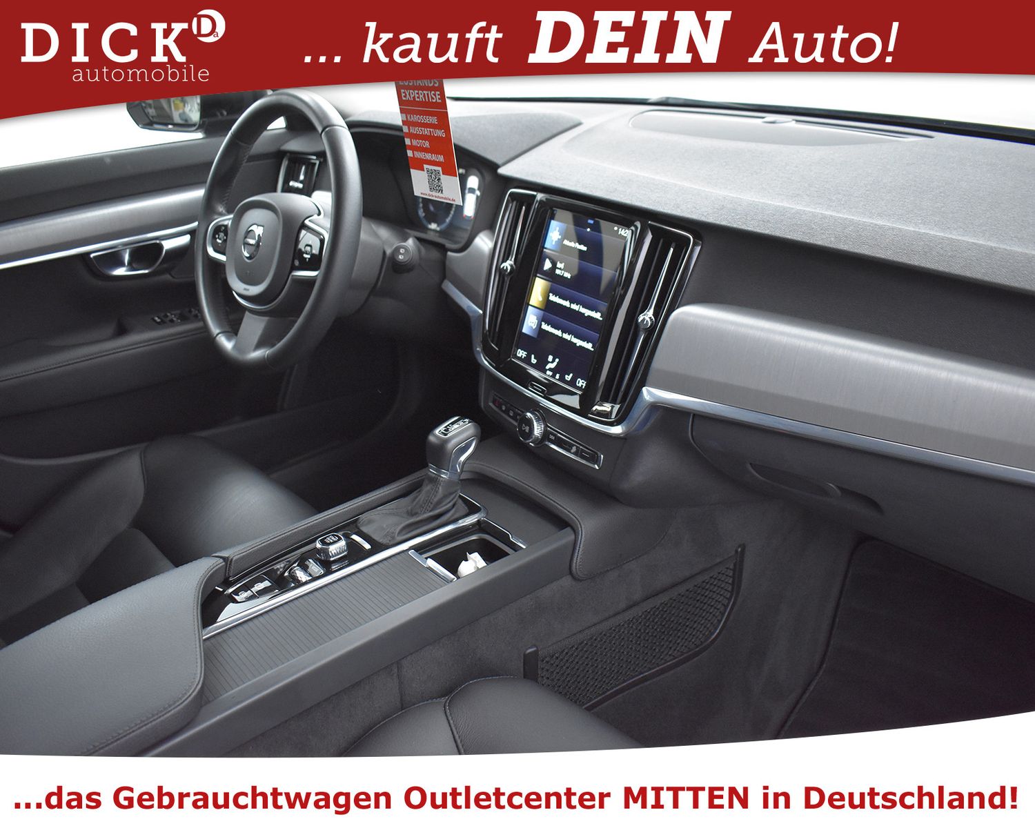 VOLVO V90 D4 Momen Pro NAV+LED+VIRTU+360+ACC+LEDER+18" - Image 12