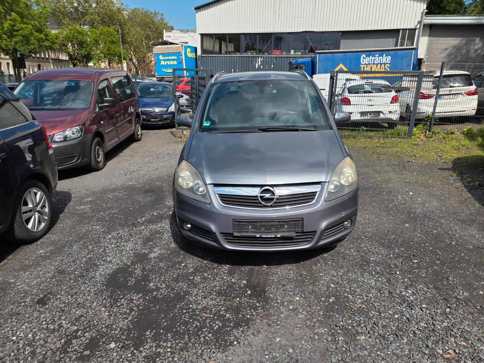 Opel Zafira 1.8 7Sitze 1Hand erst12100 Klima TÜV neu