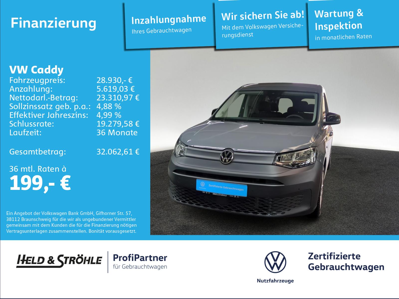Volkswagen Caddy 1.5 TSI AHK CLIMATRONIC NAV SHZ RFK 5J.GAR