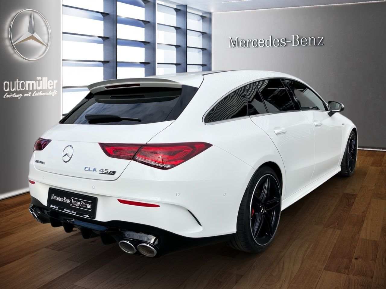 Fahrzeugabbildung Mercedes-Benz CLA 45 S 4M+ AMG SB Night+Pano+HUD+Burmester+360