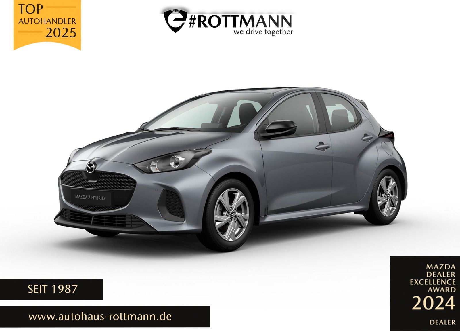 Mazda 2 Hybrid 1.5L VVT-i 116PS Aut. EXCLUSIVE-Line