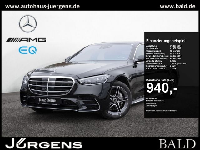 Mercedes-Benz S 450 d 4M L AMG-Sport/Pano/Burm3D/Sitzklima/19'