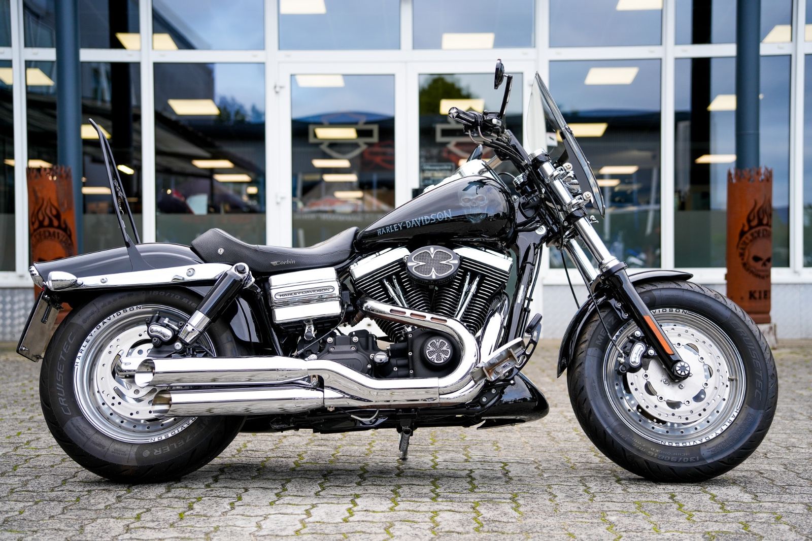 Fahrzeugabbildung Harley-Davidson FXDF Dyna Fat Bob Twin Cam 96 - Remus - 1. Hand