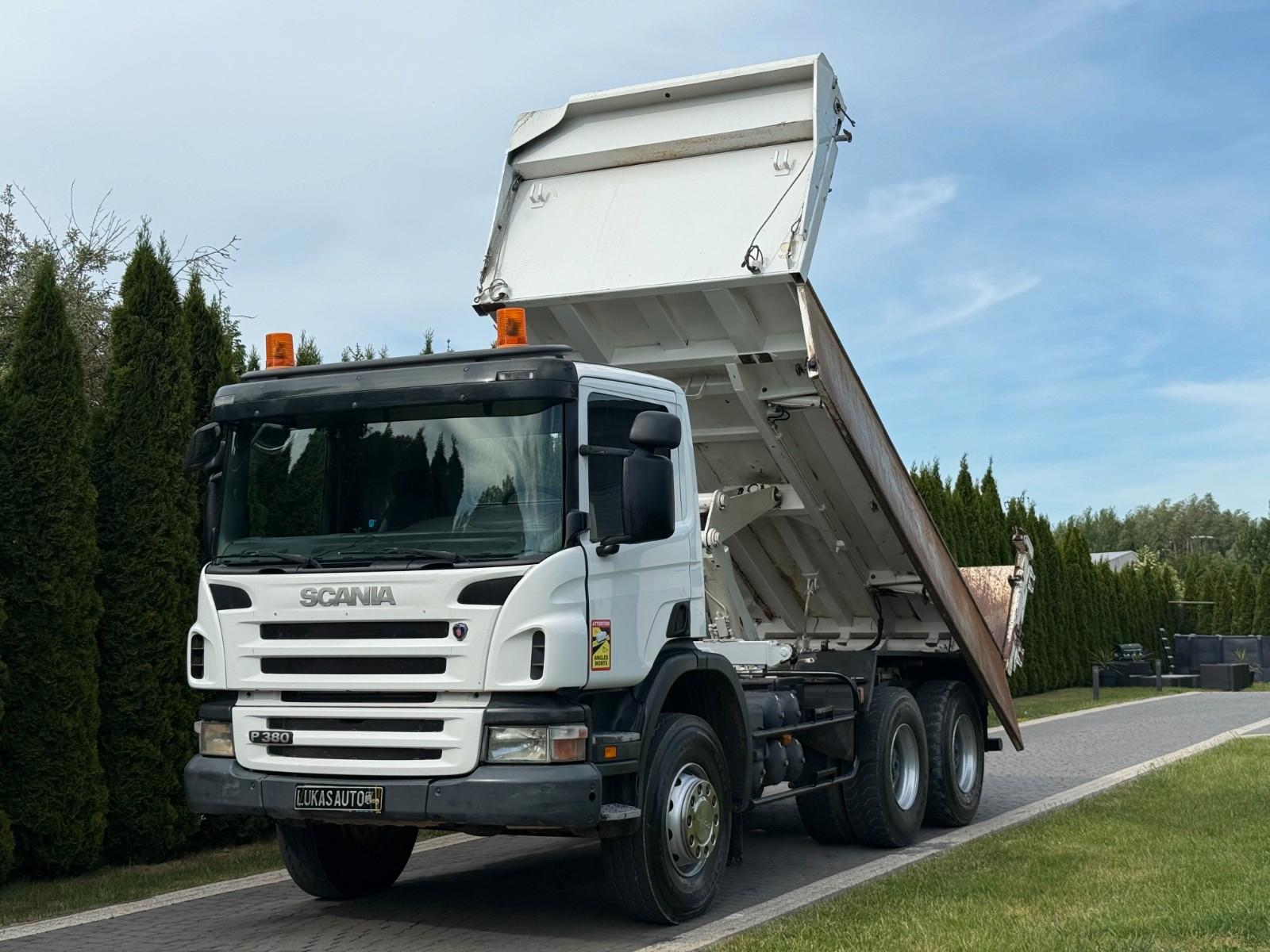 Scania P 380 6X4 HYDROBOARD 2-SIDE TIPPER