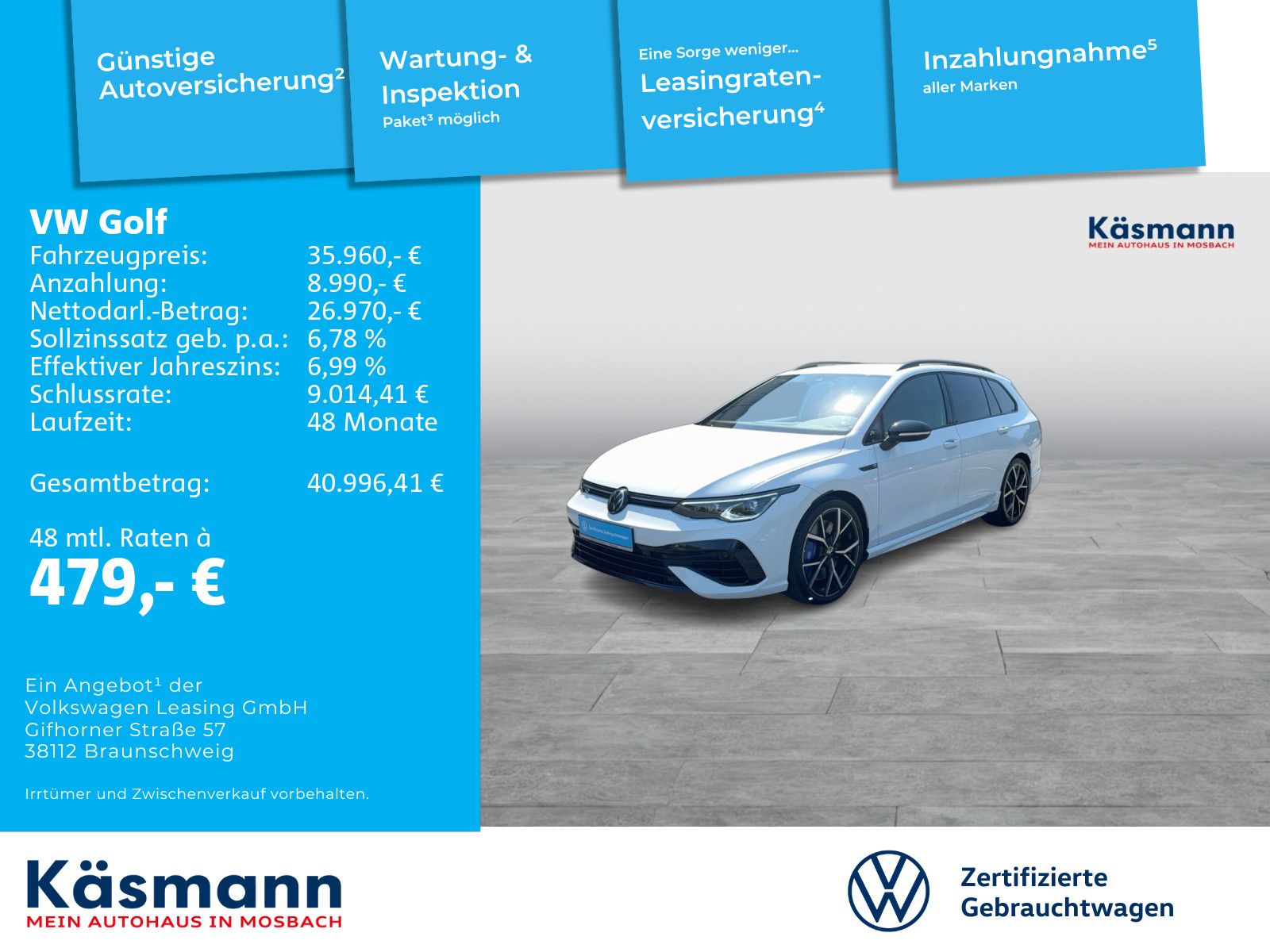 Volkswagen Golf R Variant 4Motion BLACKSTYLE MATRIX KAM foto 2