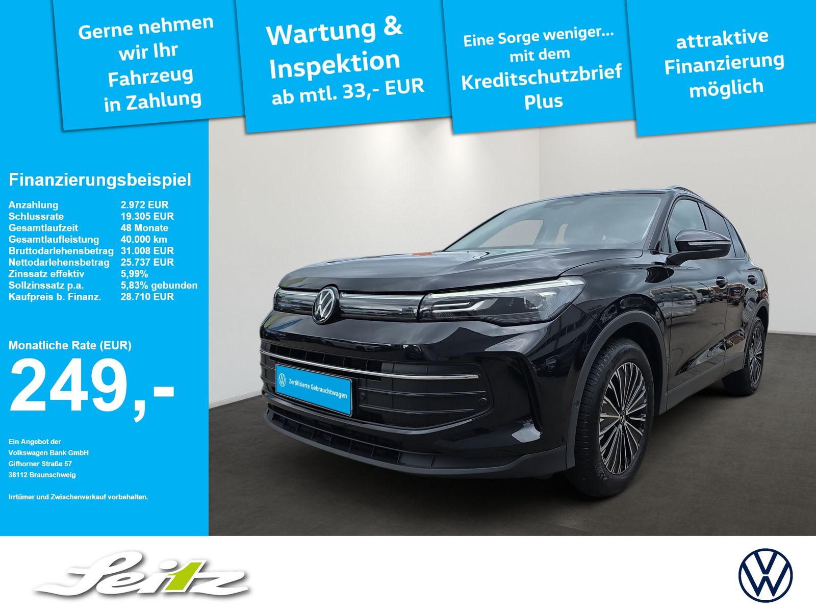 Volkswagen Tiguan 1.5 eTSI Life LED KAMERA SITZHZG foto 1
