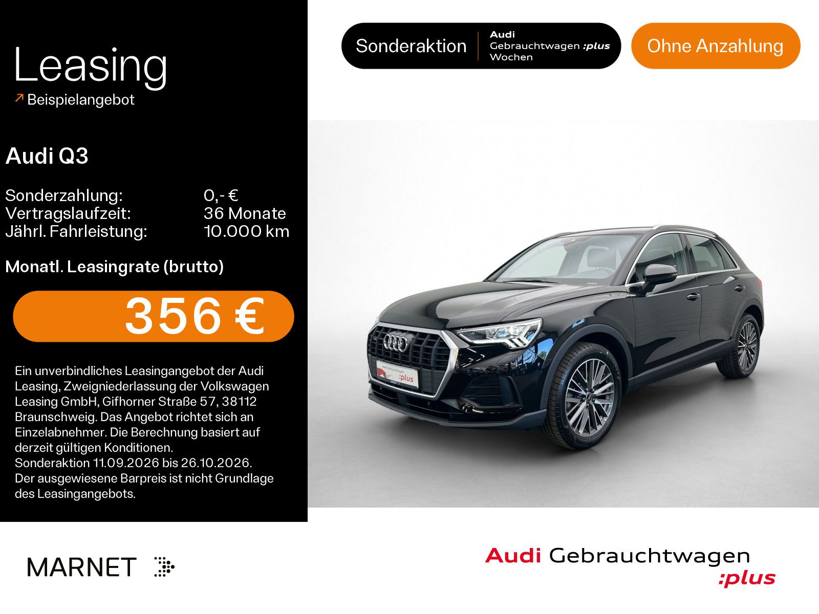 Audi Q3 40 TDI qu S tronic Navi LED Alu AHK PDC Virtu foto 1