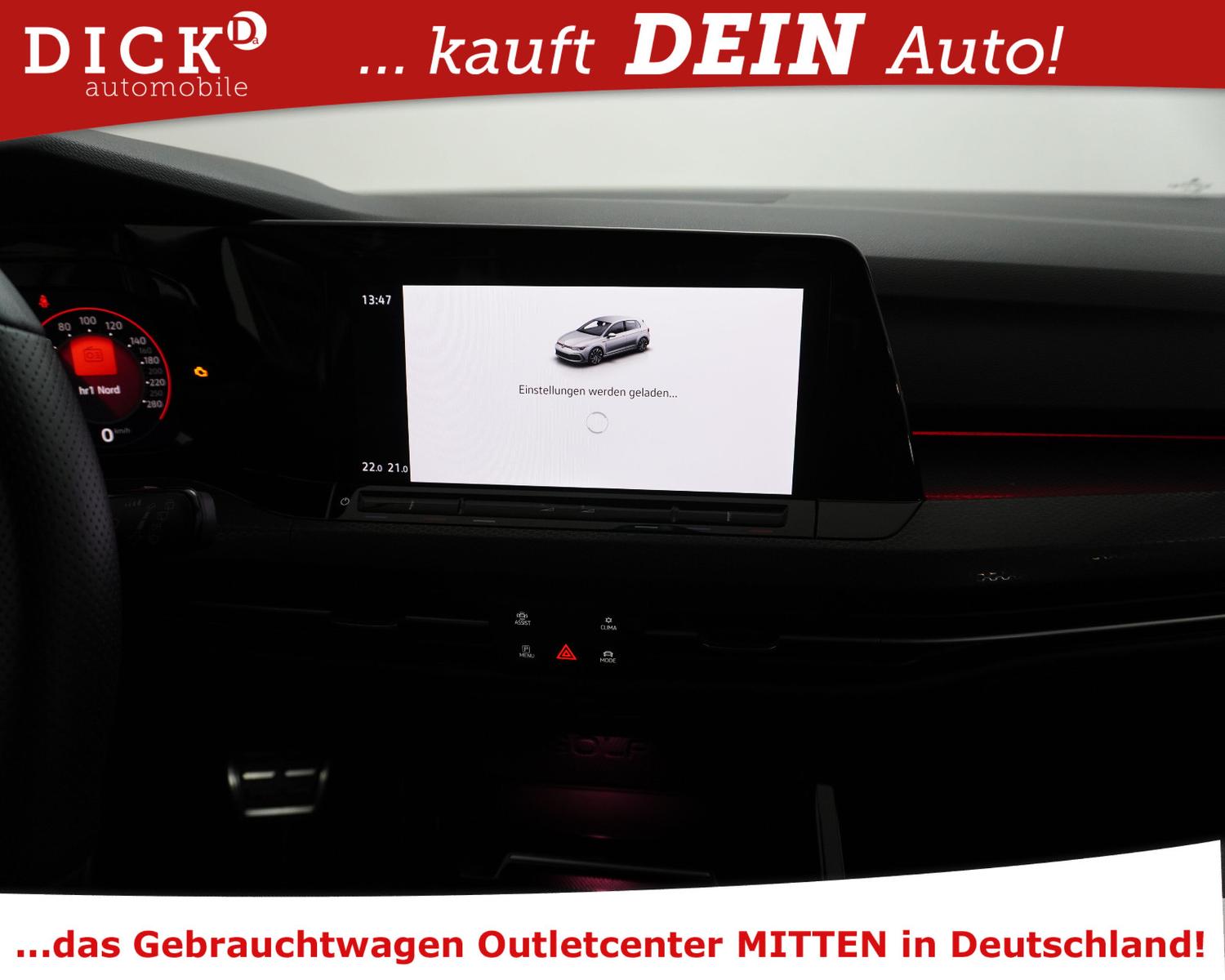 Volkswagen Golf VIII 2.0TSI GTI IQ LED+VIRTU+KAM+SERVIC NEU, миниатюра 13