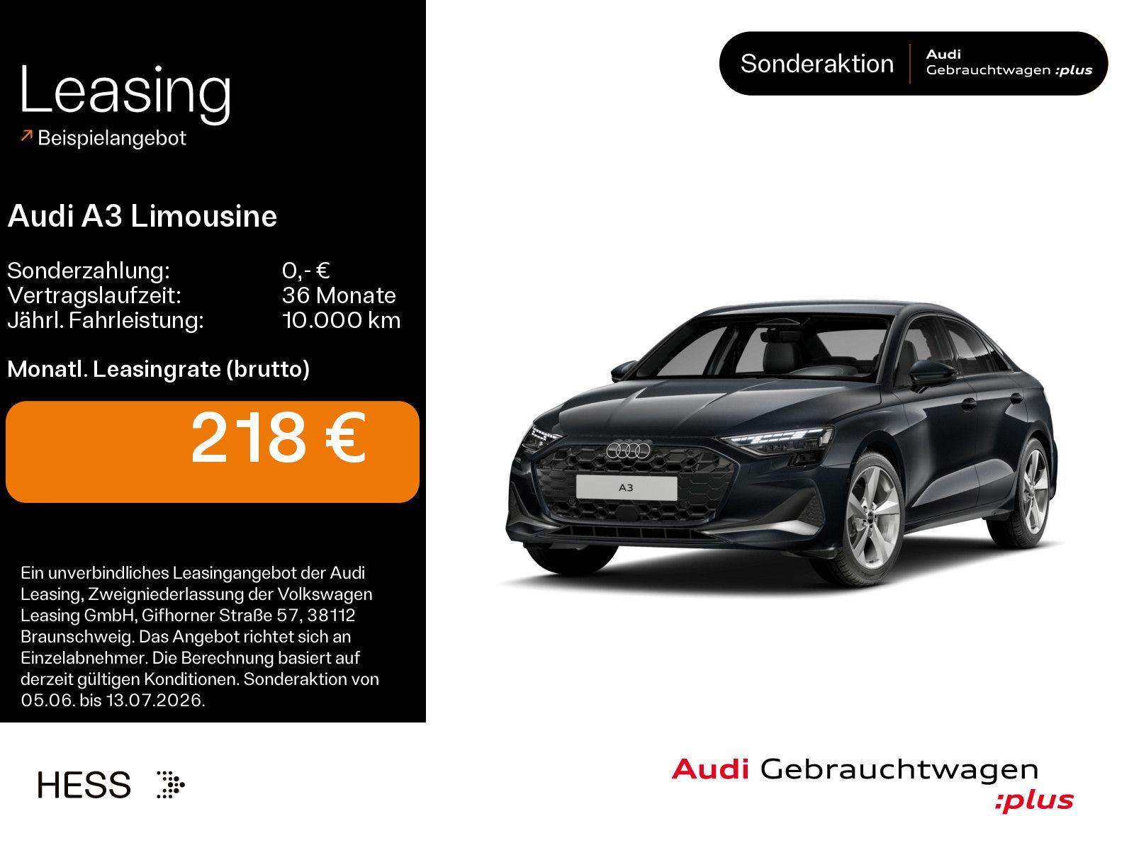 Audi A3 Limousine 35 TFSI*0,99%-Finanz*LED*AHK*NAVI-P