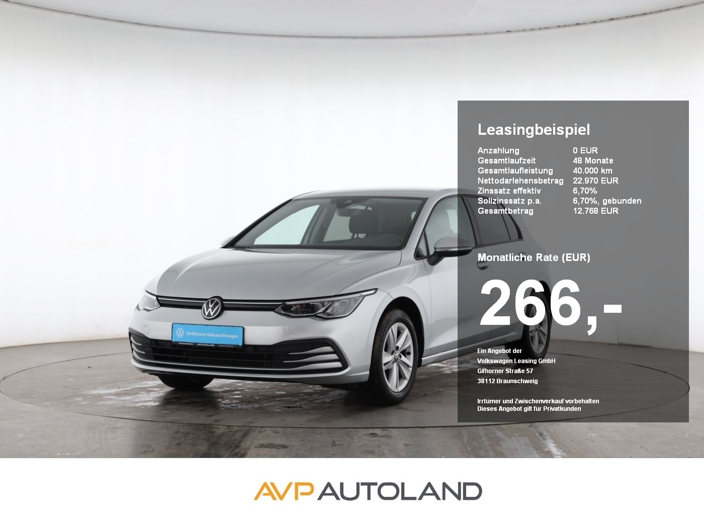 Volkswagen Golf VIII 2.0 TDI DSG Life | NAVI | LED | ACC |