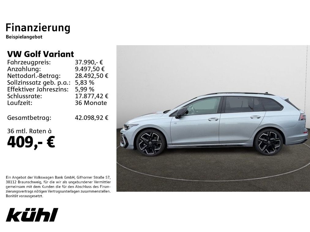 Volkswagen Golf VIII Variant 2.0 TDI DSG R-Line Navi AHK Pa foto 2