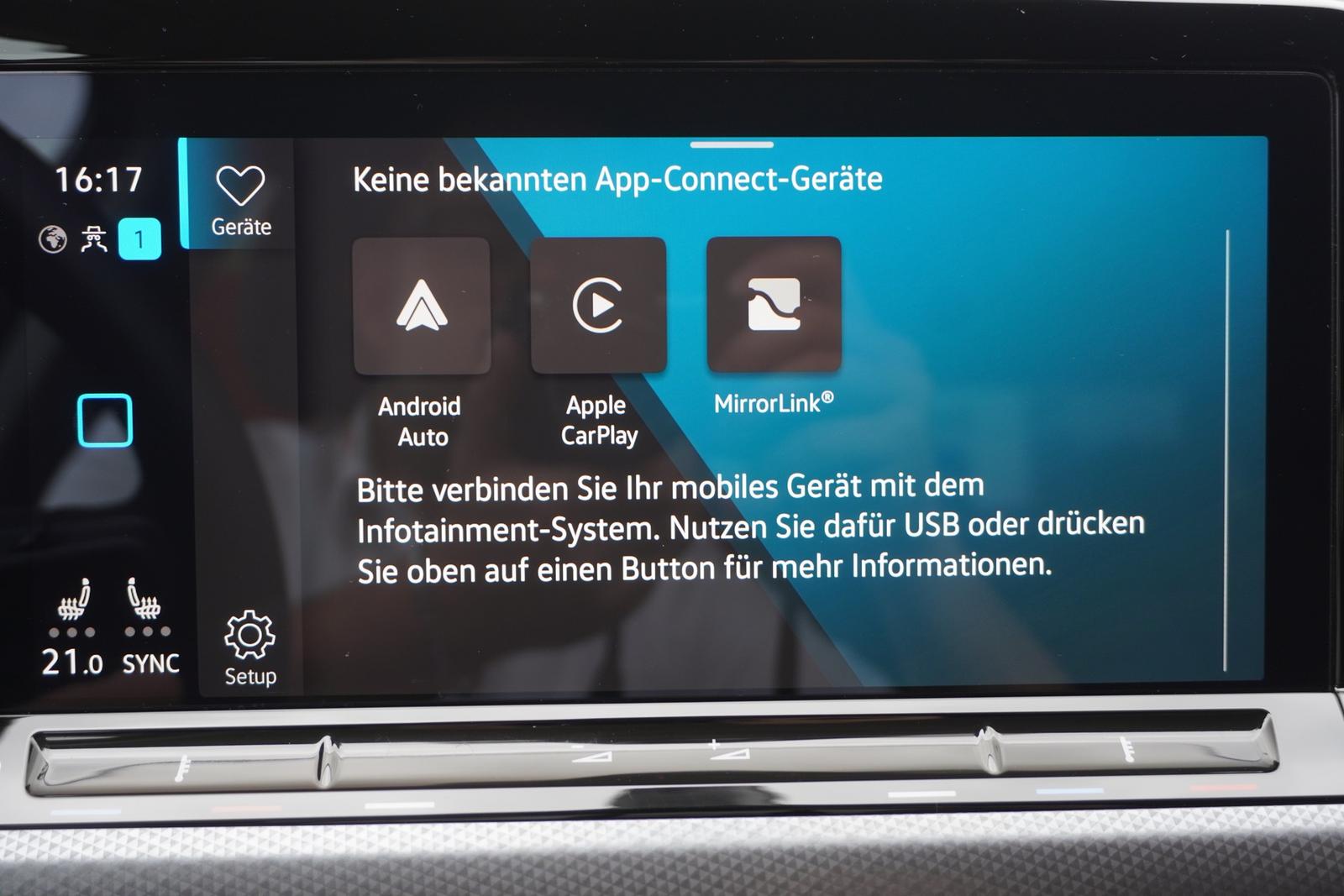 Volkswagen Golf 1.5 TSI Active LED+ HUD Standheizung Navi, миниатюра 20