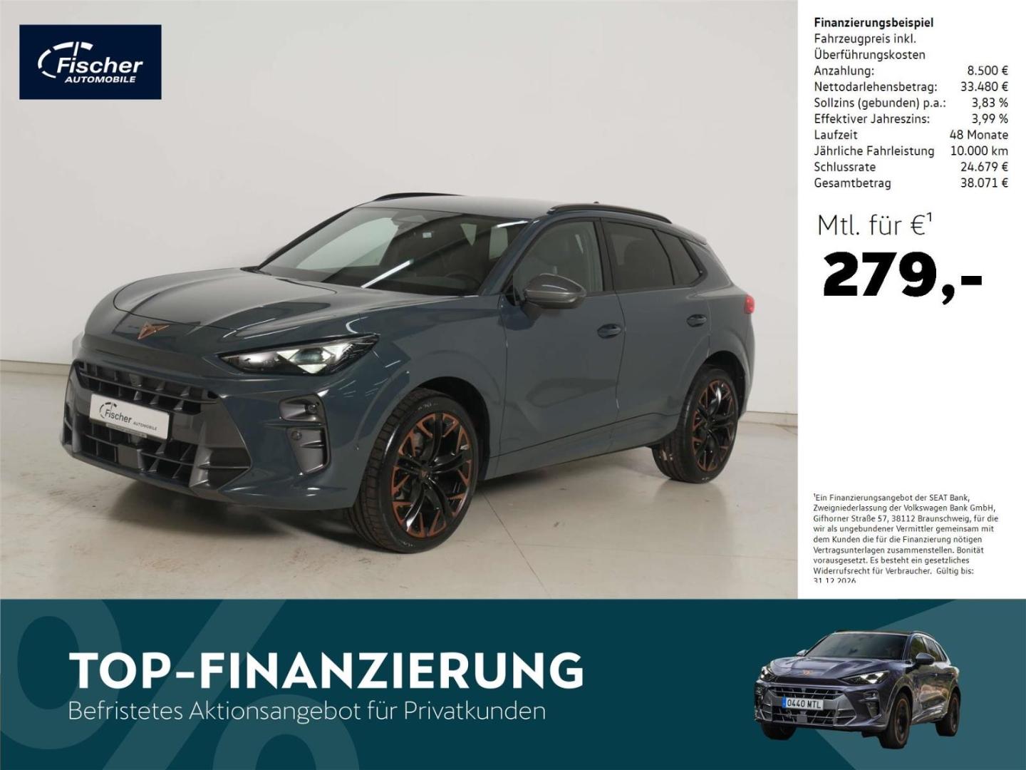 Cupra Terramar 2.0 TSI DSG VZ HUD/AHK/Memory/Matrix