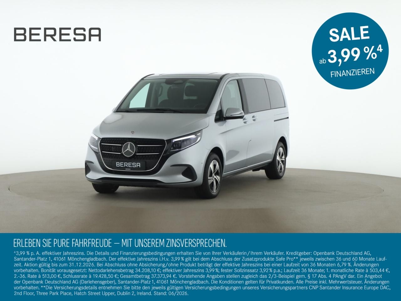 MERCEDES-BENZ V 250 d Kompakt 4M Style Distronic Navi