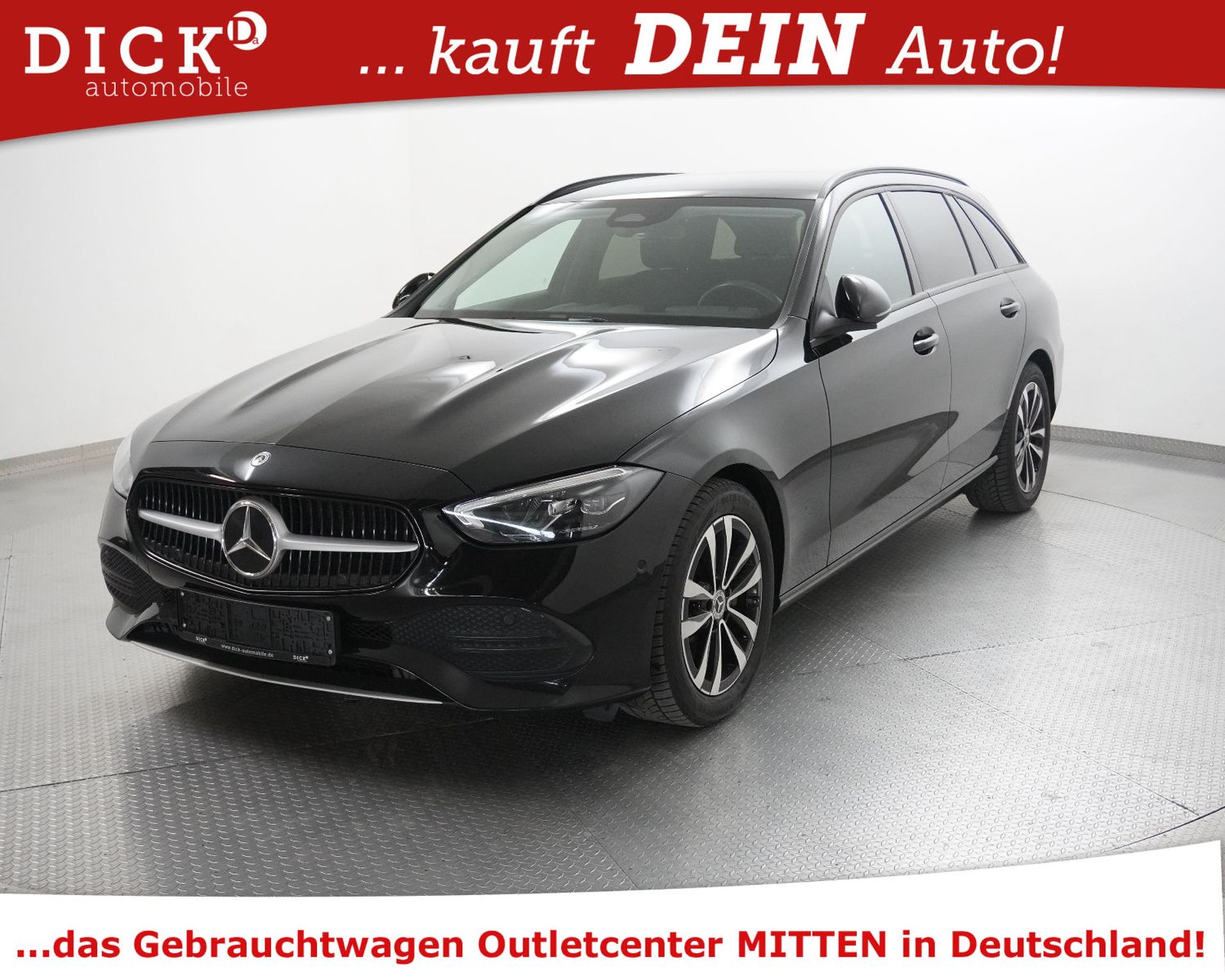 Fahrzeugabbildung Mercedes-Benz C 220d T 9G >NAVI+KAMERA+LED+ACC+SHZ+WIDESC+17"