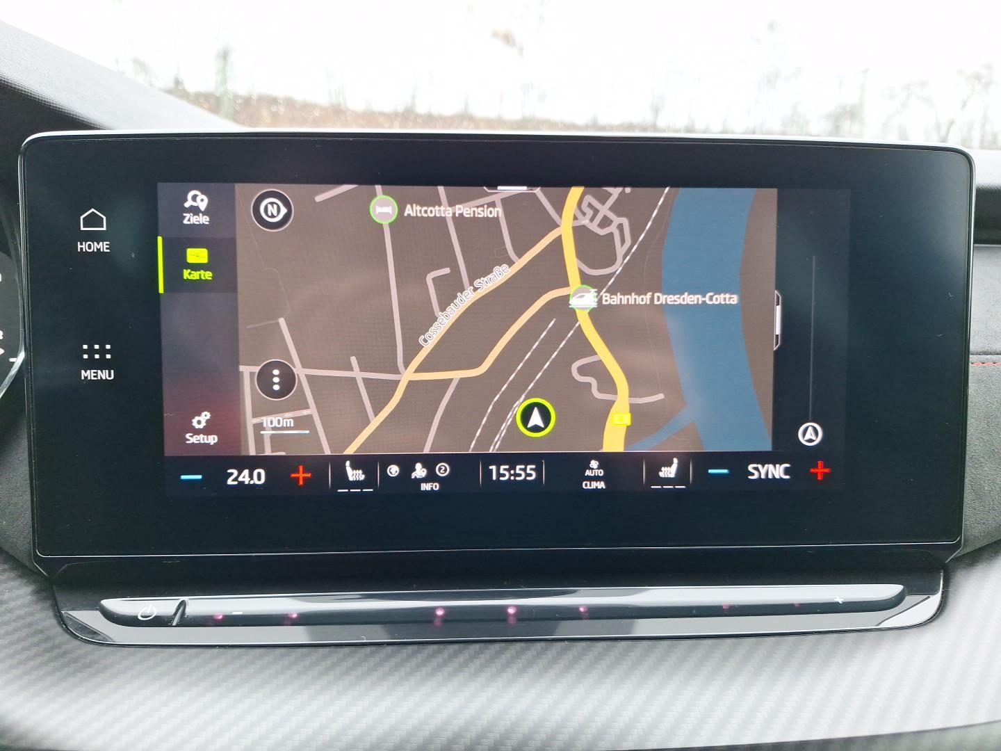 SKODA OCTAVIA 2.0 TDI DSG RS 200CH - MATRIX-LED SCHEINWERFE - VIRTUAL COCKPIT - SYSTÈME DE NAVIGATION - MATRIX-LED