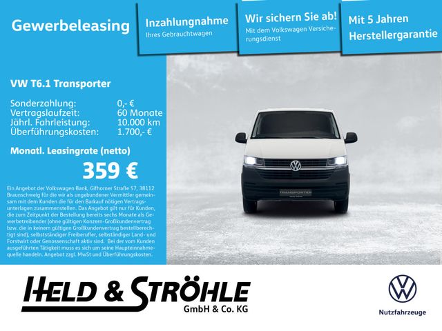 Volkswagen T6.1 Kasten LR 110 kW TDI 6-Gang-Schalter