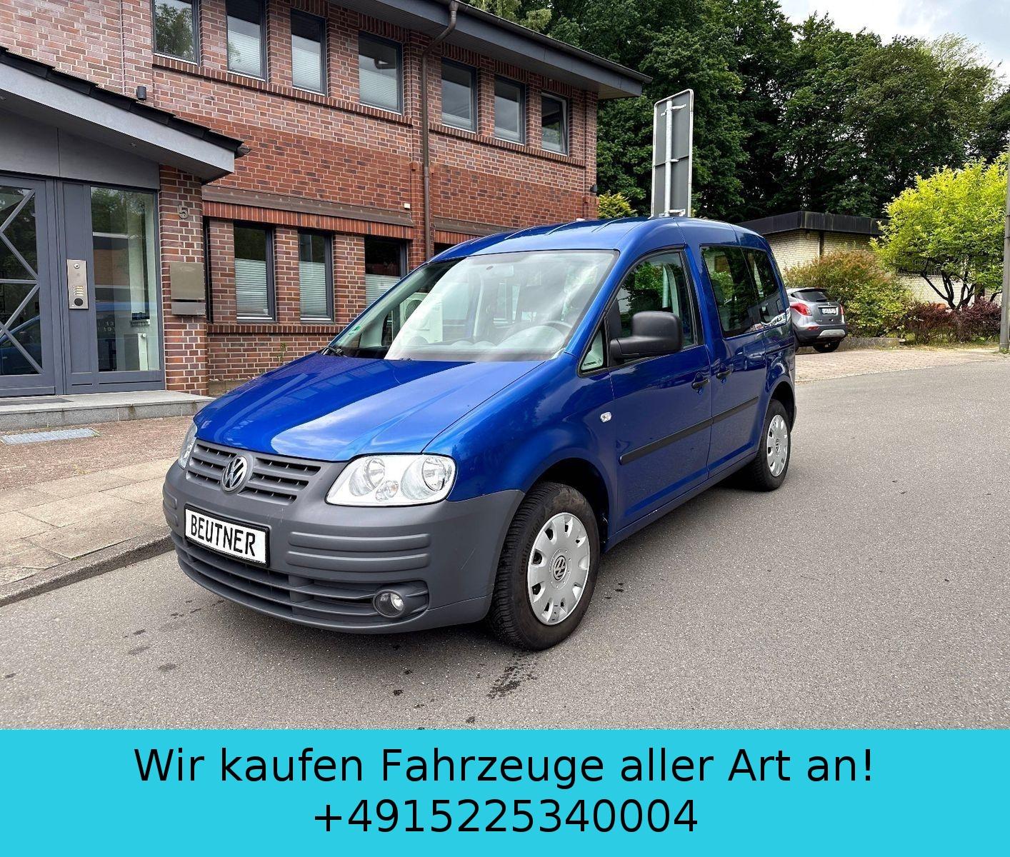 Volkswagen Caddy Life 1.6*1.HAND*TÜV NEU*7-SITZER*KLIMA*