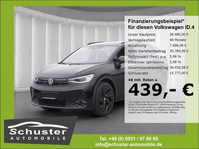 Volkswagen ID.4 GTX 4Mot*AHK Panodach IQ-LED R-Kam pACC 21*