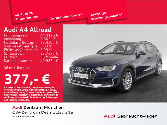 Audi A4 allroad 40 TDI S tronic AHK/Virtual+/PDC+