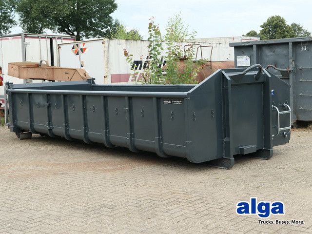 Altele alga Abrollcontainer, 15m³, Heckklappe, Zurrösen