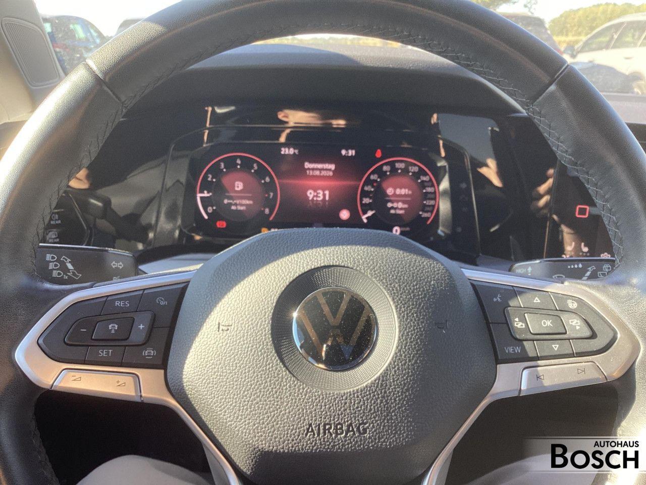 Volkswagen Golf VIII 1.5 TSI Life Navi RFK SHZ LED Klima, миниатюра 11