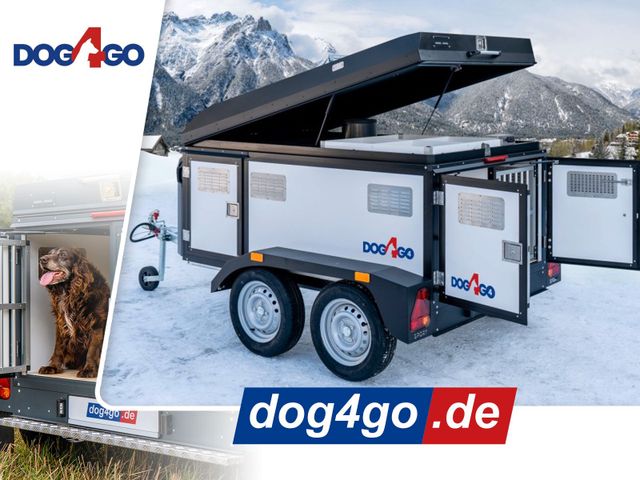 Blyss Hundeanhänger Dog4Go 205x128x77cm 750kg