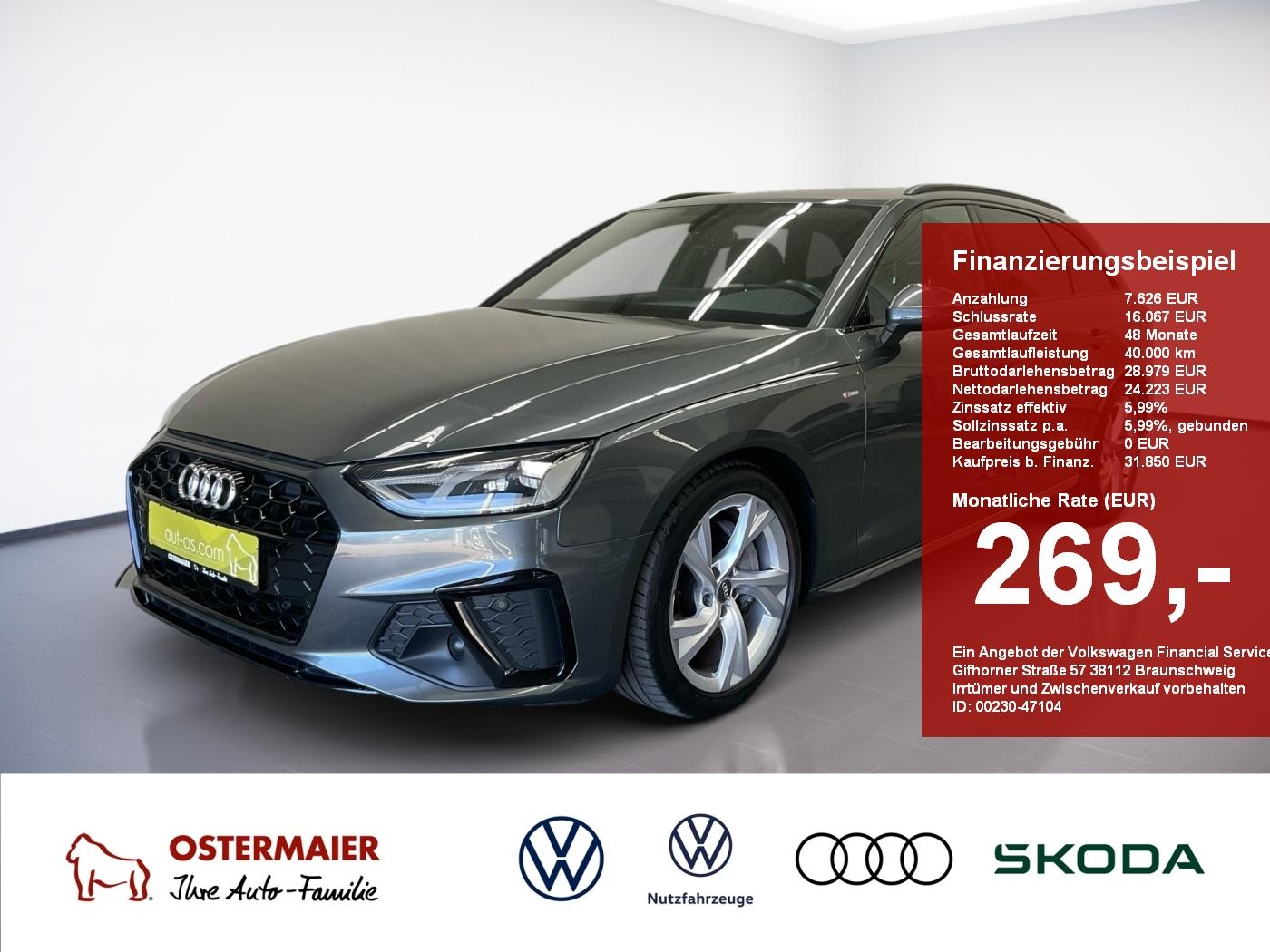 Audi A4 Avant S-LINE 40TDI S-TRONIC LED.PANO.ACC.NAVI