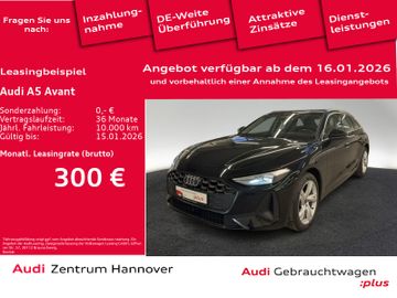 Audi Leasingangebot: Audi A5 Avant 2.0 TFSI Kamera ACC Leder Sportstitze