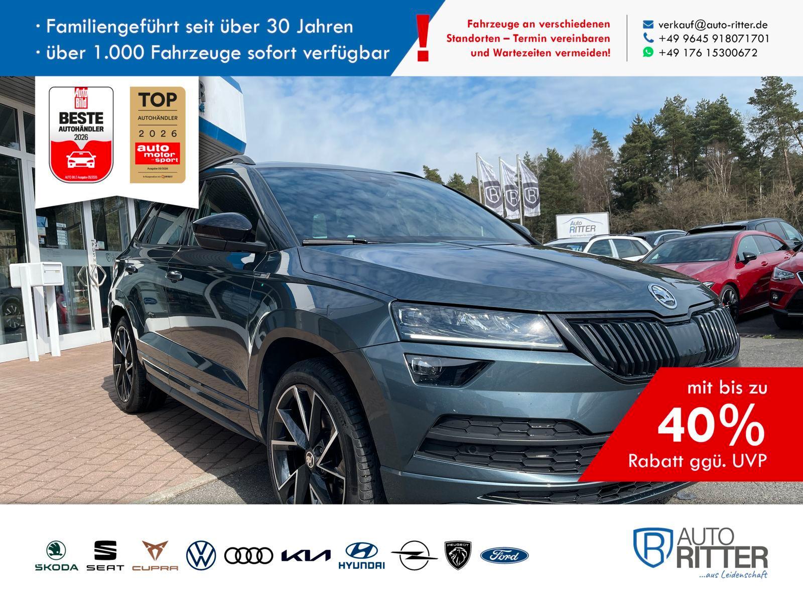 Skoda Karoq Sportline 2.0 TSI 4x4 DSG Pano+RFK+ACC+...