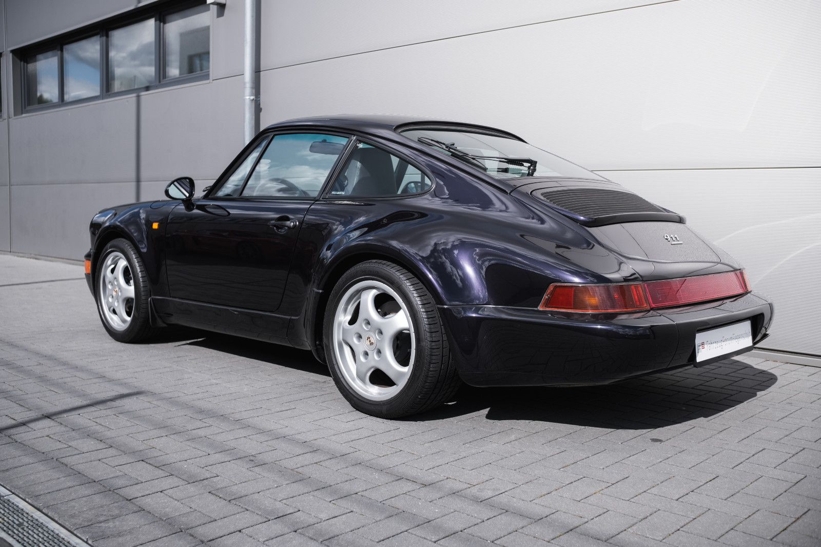 Fahrzeugabbildung Porsche 911/964 Jubi unfallfr.-dt. Auto-Scheckheft-Folie