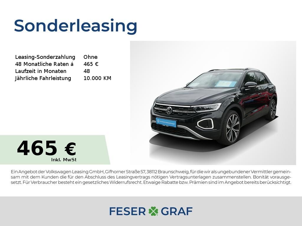 Volkswagen T-Roc 2.0 TDI Black Style DSG AHK Nav RüKa Sitzh foto 1