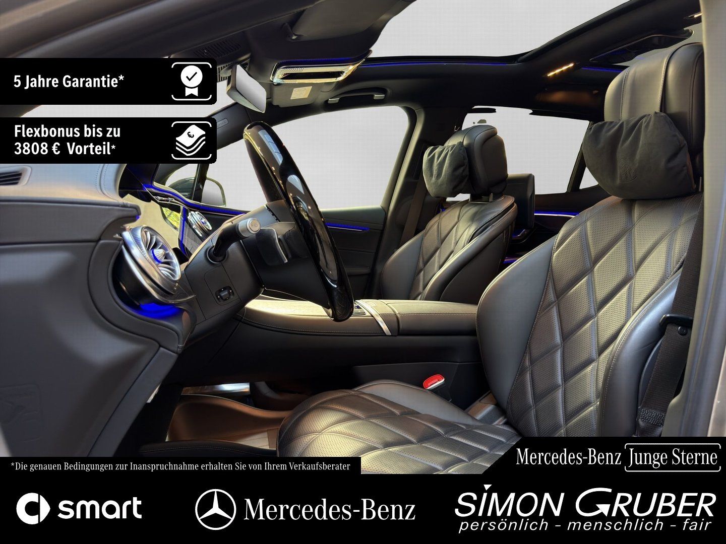 Fahrzeugabbildung Mercedes-Benz EQS 680 SUV Maybach Night Series First Class