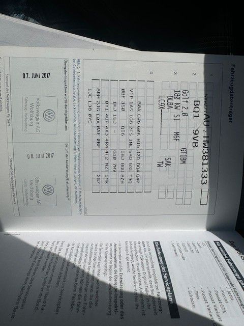 Fahrzeugabbildung Volkswagen Golf VII Lim. GTI Performance LED VIRTUELL