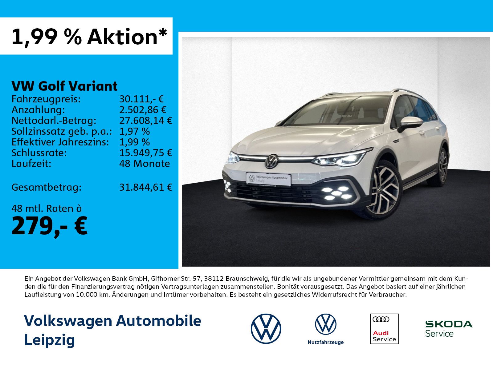 Volkswagen Golf VIII Variant Alltrack 2.0 TDI 4M DSG *AHK*