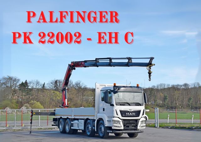 MAN TGS 35.500 * PK 22002 - EH C + FUNK * 8x4 * TOP