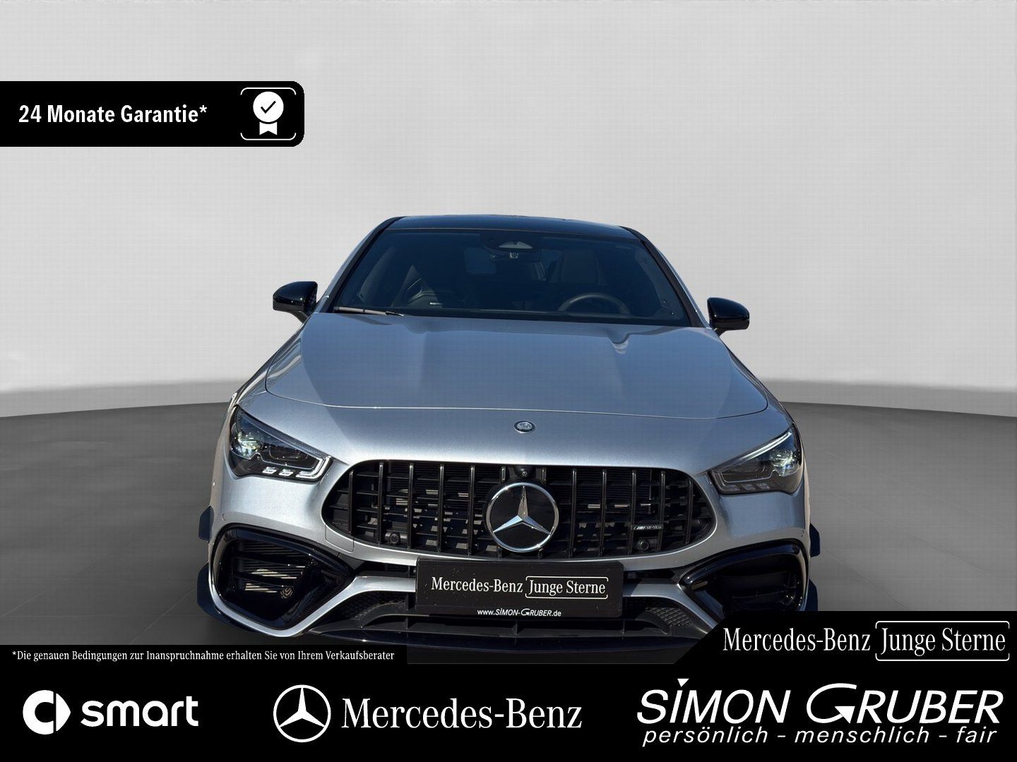Fahrzeugabbildung Mercedes-Benz CLA 45 S 4M+ AMG Aero Burm Pano HUD Perfo Sitze
