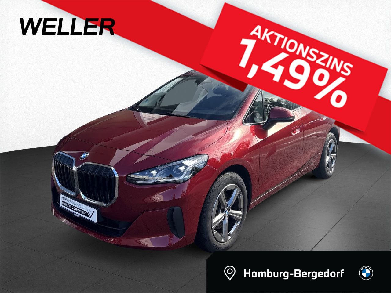 BMW 220i AT LivePlus RFK AHK AdLED DAB Leas 279,-oA